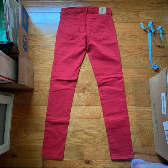 Polo Ralph Lauren Red Skinny Jeans - Picture 6 of 10